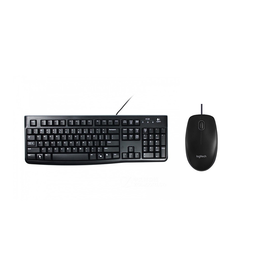 Bàn phím máy tính Logitech K120 - Bàn phím máy tính có dây Usb Logitech - BH 36T