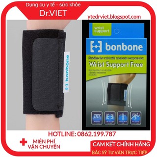Đai nẹp cổ tay Bonbone Standard Wrist Supporter- Chính hãng Nhật Bản- Hỗ trợ vận động giảm đau nhức khớp cổ tay hiệu quả