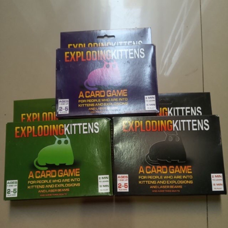 Mèo nổ Exploding Kittens- ảnh thật 100%-giá hạt dẻ