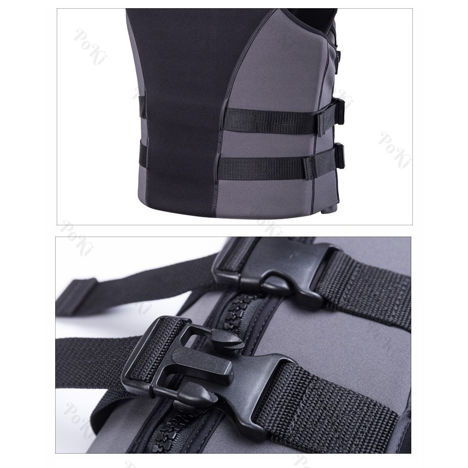 Áo phao bơi cứu hộ HISEA - S, chuyên dùng cho các môn thể thao mạo hiểm, đặt tiêu chuẩn EU cao cấp - POKI