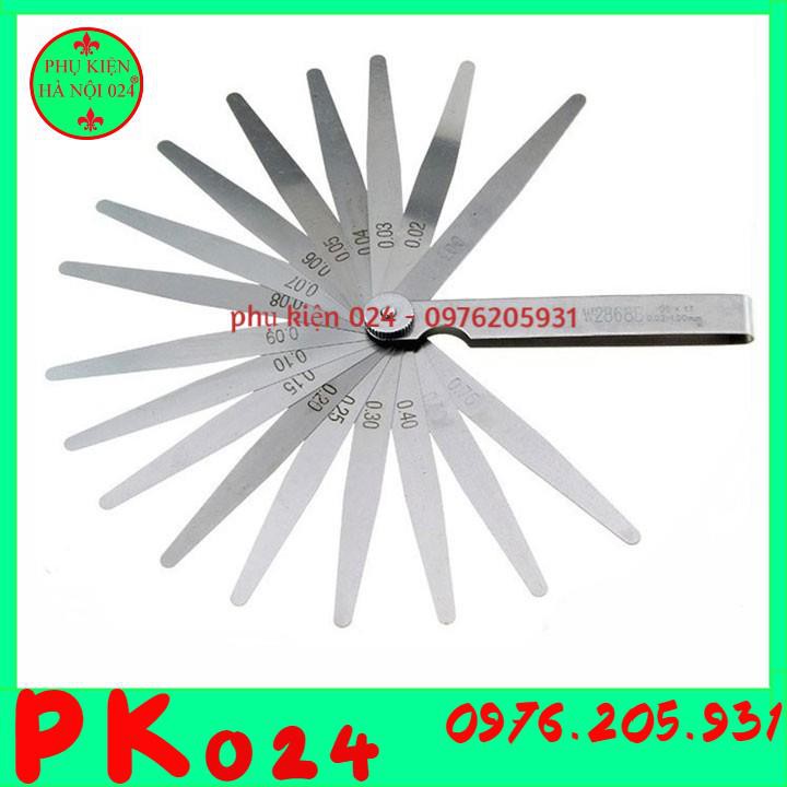 Thước Căn Lá 100B 17 Lá 0.02-1mm