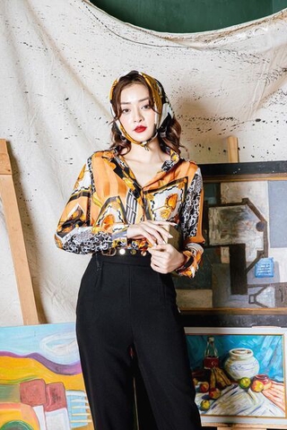 Quần baggy cạp kiểu KT