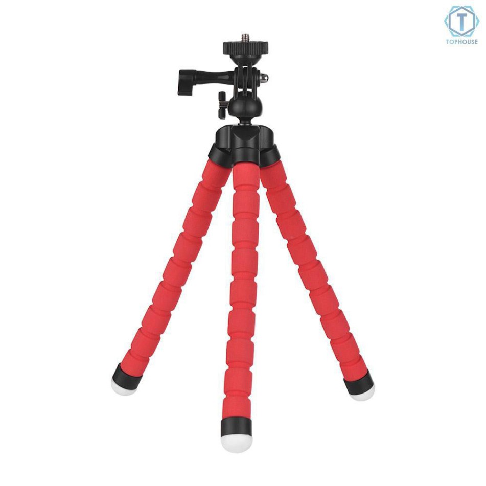 [ sale lớn ] Tripod Bạch Tuộc 3 Chân Để Điện Thoại Để Bàn, Cầm Tay, Tặng Kèm Kẹp Điện Thoại