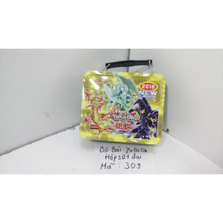 Đồ chơi hộp bộ bài sắt yu gi oh to