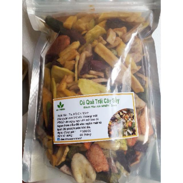 [Mã 77FMCGSALE1 giảm 10% đơn 250K] Trái cây sấy 500gr - hàng vụn