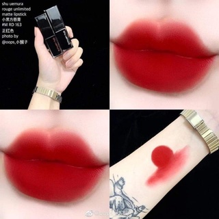 💄 SON SHU UEMURA M RD 163 bản vỏ đen full box