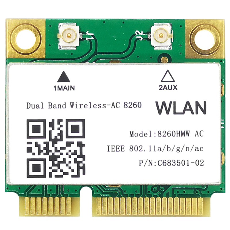 Card Mạng Wifi Cho Intel 8260 Hmw 8260 Intel 8260 8260 Ac 8265 Ac Mini Pcie Wifi | BigBuy360 - bigbuy360.vn