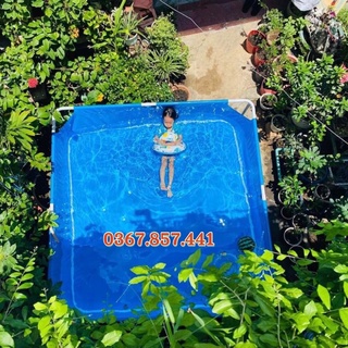 Bể bơi mini lắp ghép KT 4 x 3.1 x 0.8m