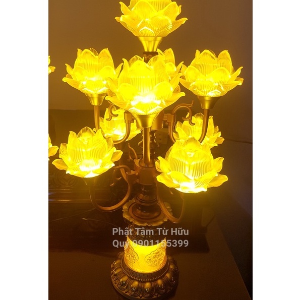 🌈 Cặp đèn thờ thủy lưu li cổ điển cao cấp Đài Loan🌈