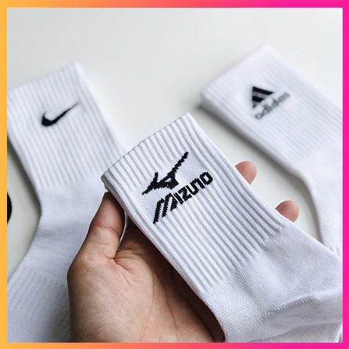 Tất vớ dệt kim Nike, Adidas, Puma, Mizuno, Jordan, Champion, Drew, NY, MLB. Cổ cao,nam nữ,thời trang, thể thao, đá bóng.