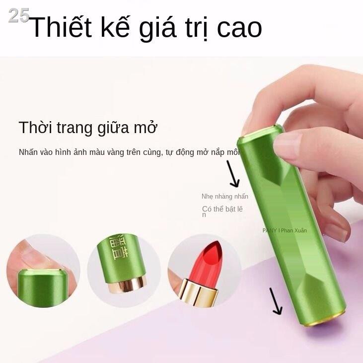 Jelly lipstick không phai màu son lì, dưỡng ẩm và thấm nước Phụ nữ có thai, học sinh trẻ em thể ăn sẵn