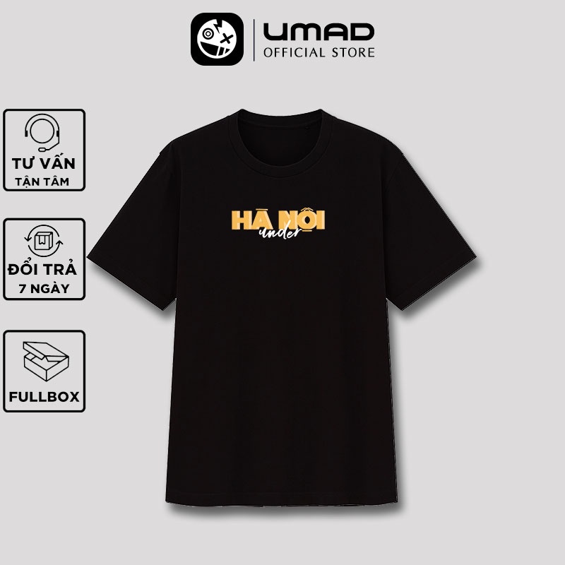 Áo thun UMAD unisex SAIGONESE nam nữ tay ngắn có big size (40kg-110kg)