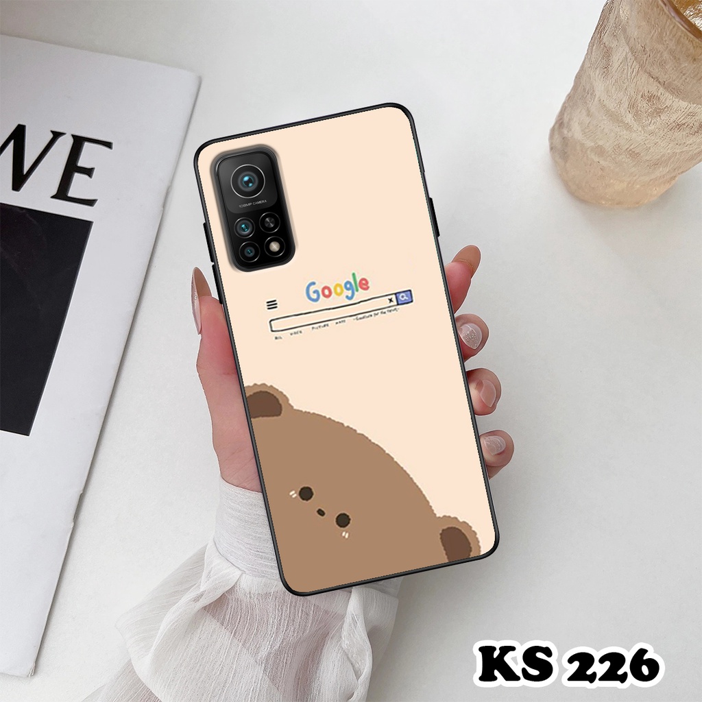 Ốp lưng Xiaomi Mi 10T 5G - Xiaomi Mi 10T Pro 5G - Ốp in hình gấu bear ngộ nghĩnh