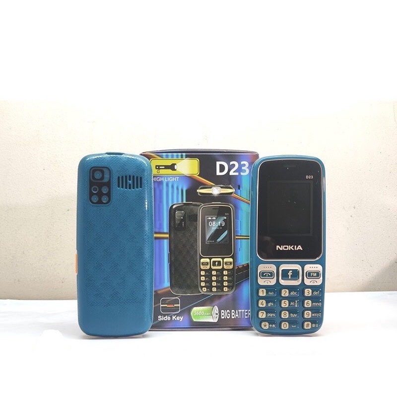[Mới Fullbox] Điện thoại Nokia D23 2SIM Kiểu dáng nhỏ gọn, màu sắc trang nhã