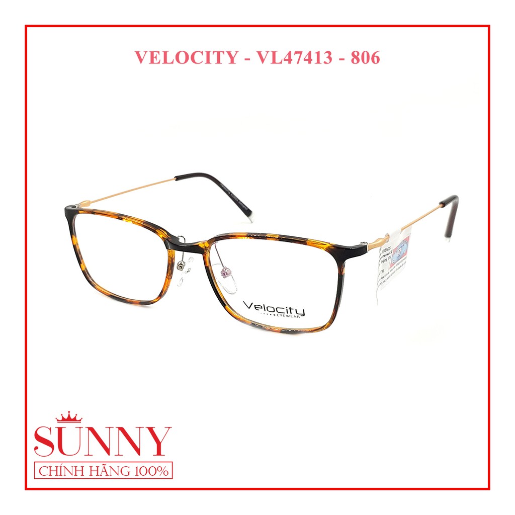 VL47413 - Gọng kính nam nữ Velocity chính hãng Korea