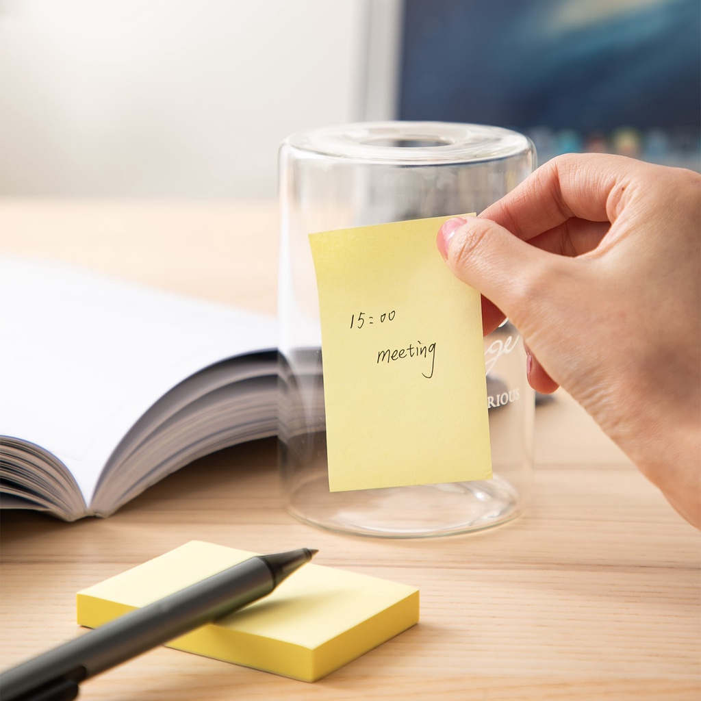 Bộ 100 tờ giấy dán ghi chú nhiều màu sắc