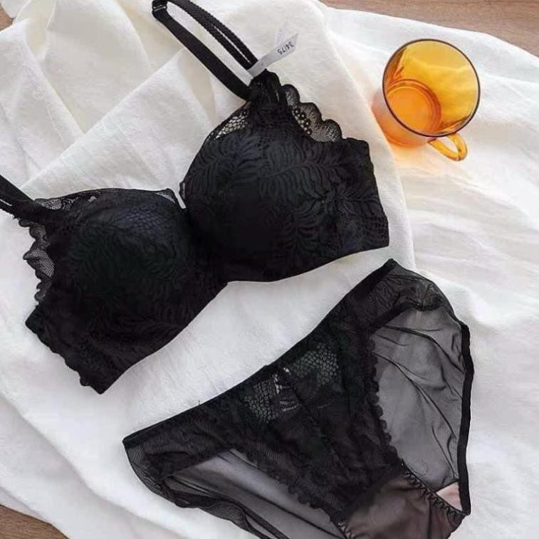 Bộ lót ren đệm hơi mút mềm mặc ôm nâng push nhiều Set lót xuất xịn | BigBuy360 - bigbuy360.vn