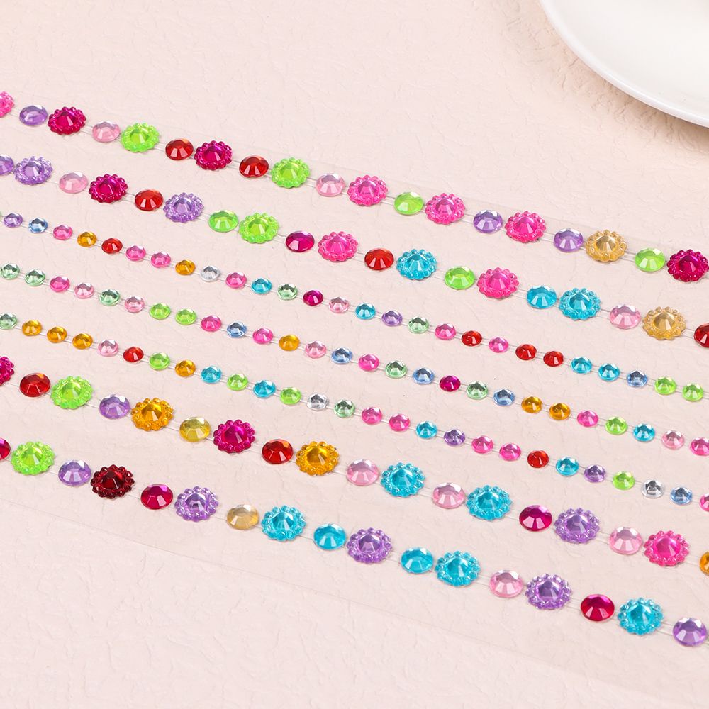 Miếng Dán Trang Trí Sổ Tay / Xe Hơi Đồ Chơi 3d Bằng Acrylic Đính Đá Diy Dễ Thương Cho Bé