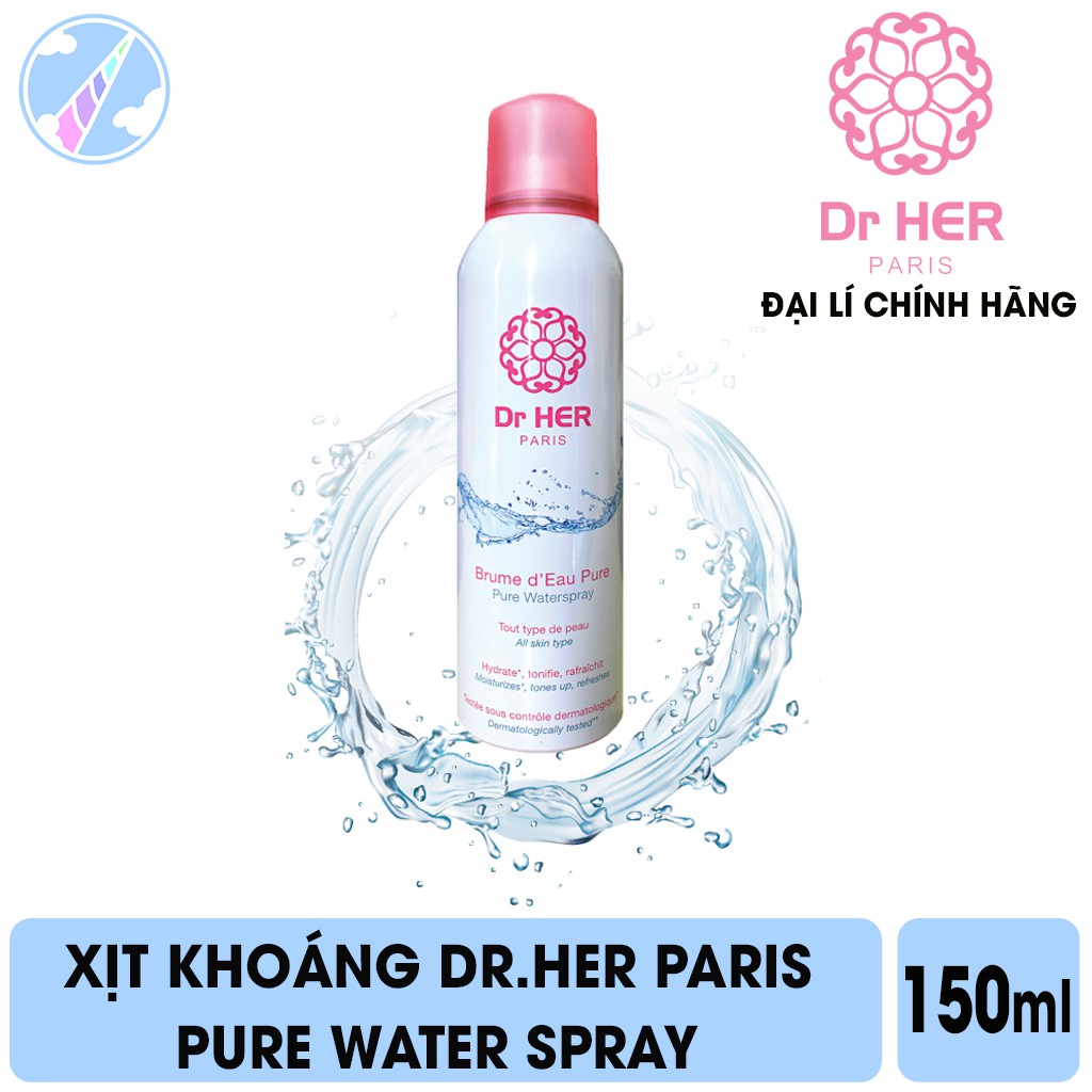 Xịt Khoáng Dr.Her Paris Pure Water Spray