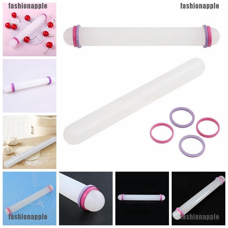 Cây lăn kẹo mềm/ bột làm bánh bằng nhựa tiện lợi