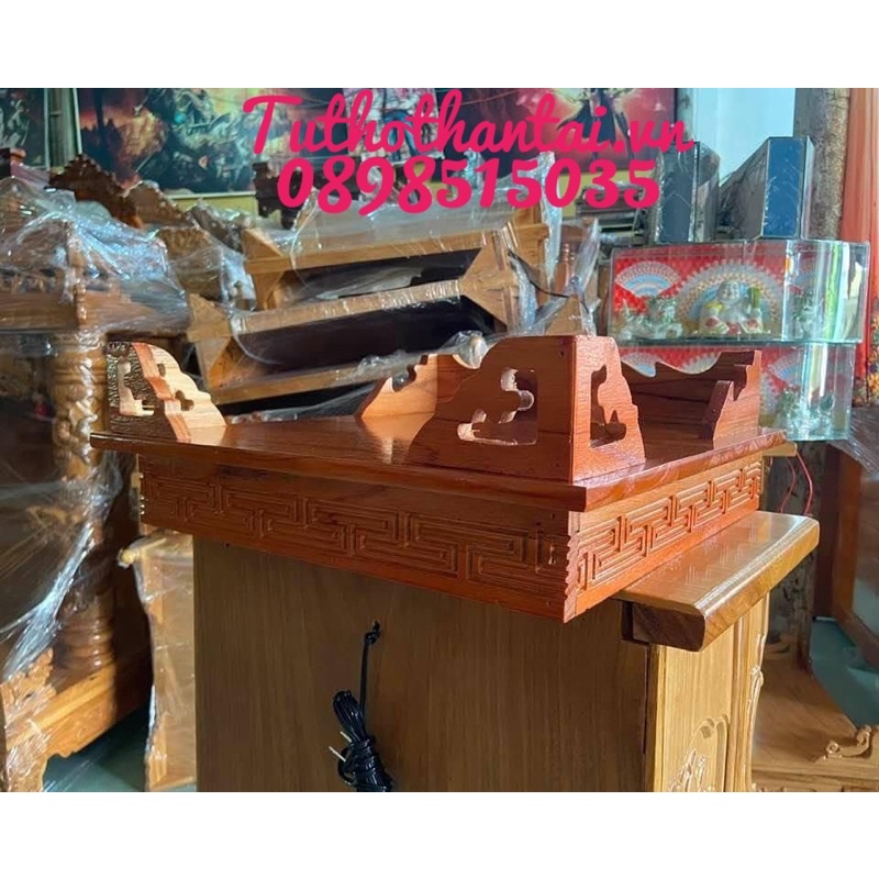 Bàn thờ treo tường ô gạch 40cm - TUTHOTHANTAI.VN