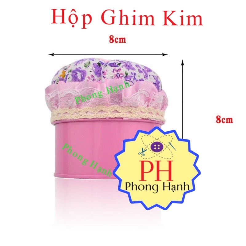 Hộp Ghim Kim nữ hoàng (tặng kèm kim)