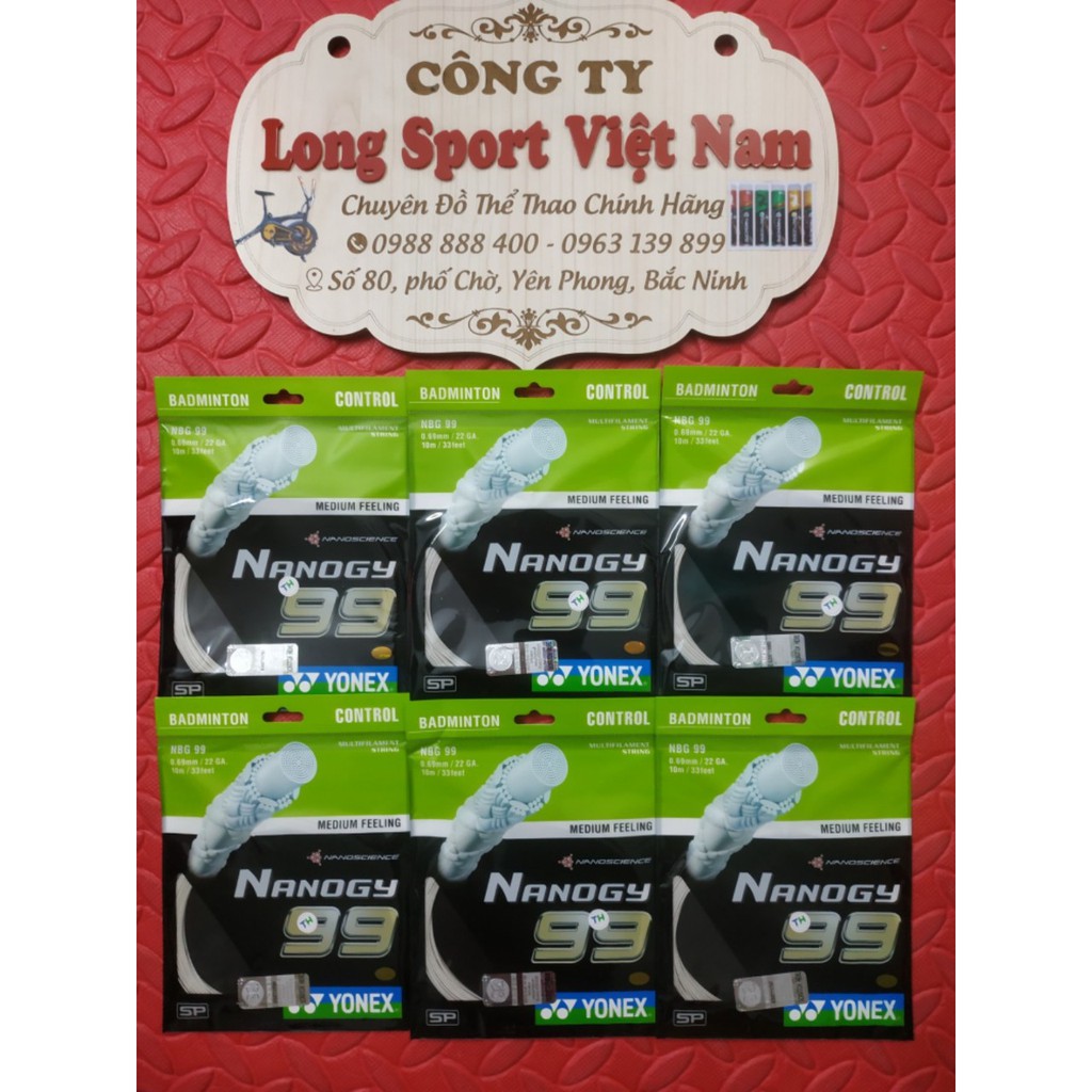 Cước cầu lông Yonex Nanogy 99 chính hãng