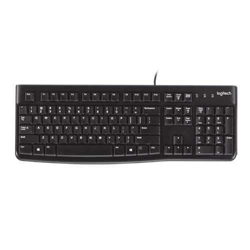 Bàn phím có dây Logitech K120 (Đen)