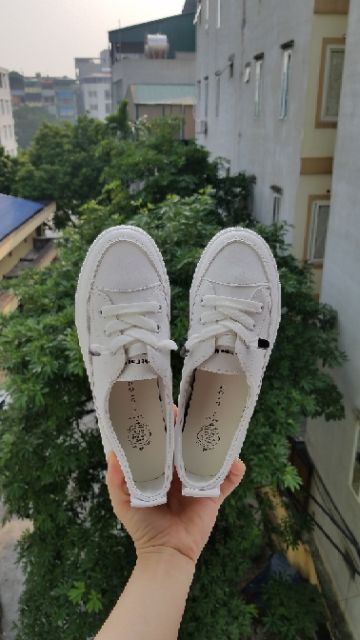 [ảnh thật] Giầy lười basic ( Trắng, Be) | BigBuy360 - bigbuy360.vn