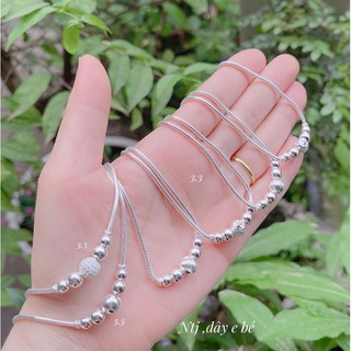 Dây chuyền bạc cho bé