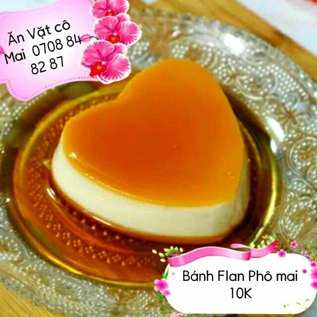 Hot}Bánh Flan Tươi Mát nhà làm sạch sẽ ,an toàn,ngon béo ngậy.Giao Trong Tp HCM