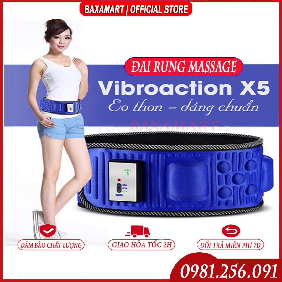 Đai Mát Xa Giảm eo | Đai matxa giảm mỡ bụng hiệu quả 2 chế độ rung