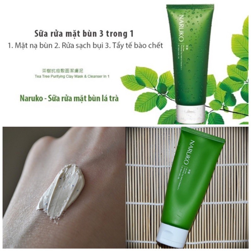 Sữa Rửa Mặt NARUKO Làm Sạch Sâu Giúp Da Sáng Mịn & Thu Nhỏ Lỗ Chân Lông | BigBuy360 - bigbuy360.vn