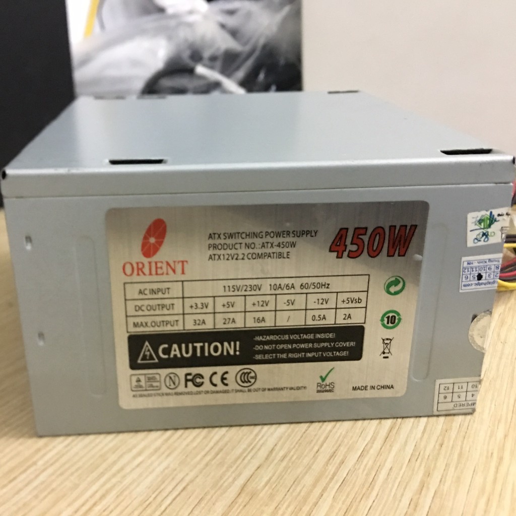 Nguồn máy tính thường bóc case máy tính cũ