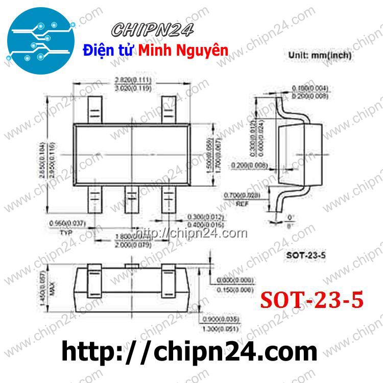 [1 CON] IC TPS61040 SOT-23-5 (SMD Dán) (TPS61040DBVR PHOI PH01)