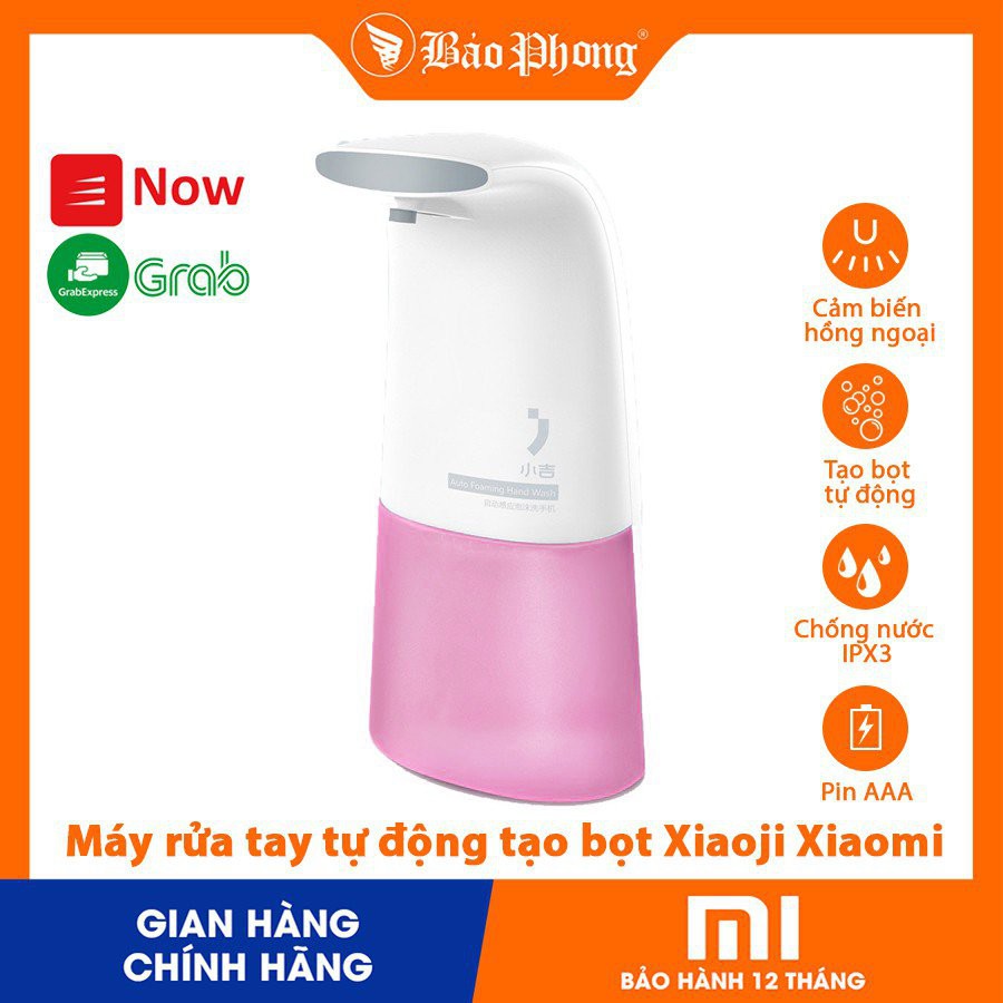 Máy Rửa Tay Xiaomi Cảm Biến Tự Động Tạo Bọt Xiaoji  , thông minh công nghệ diệt sát khuẩn bảo vệ gia đình pin điện sạc