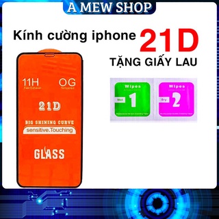 [SIÊU RẺ] Kính cường Lực Iphone Full Màn 21D SIÊU BỀN 6/6plus/6s/6splus/7/7plus/8/8plus/x/xr/xs/xsmax/11/12/pro/promax