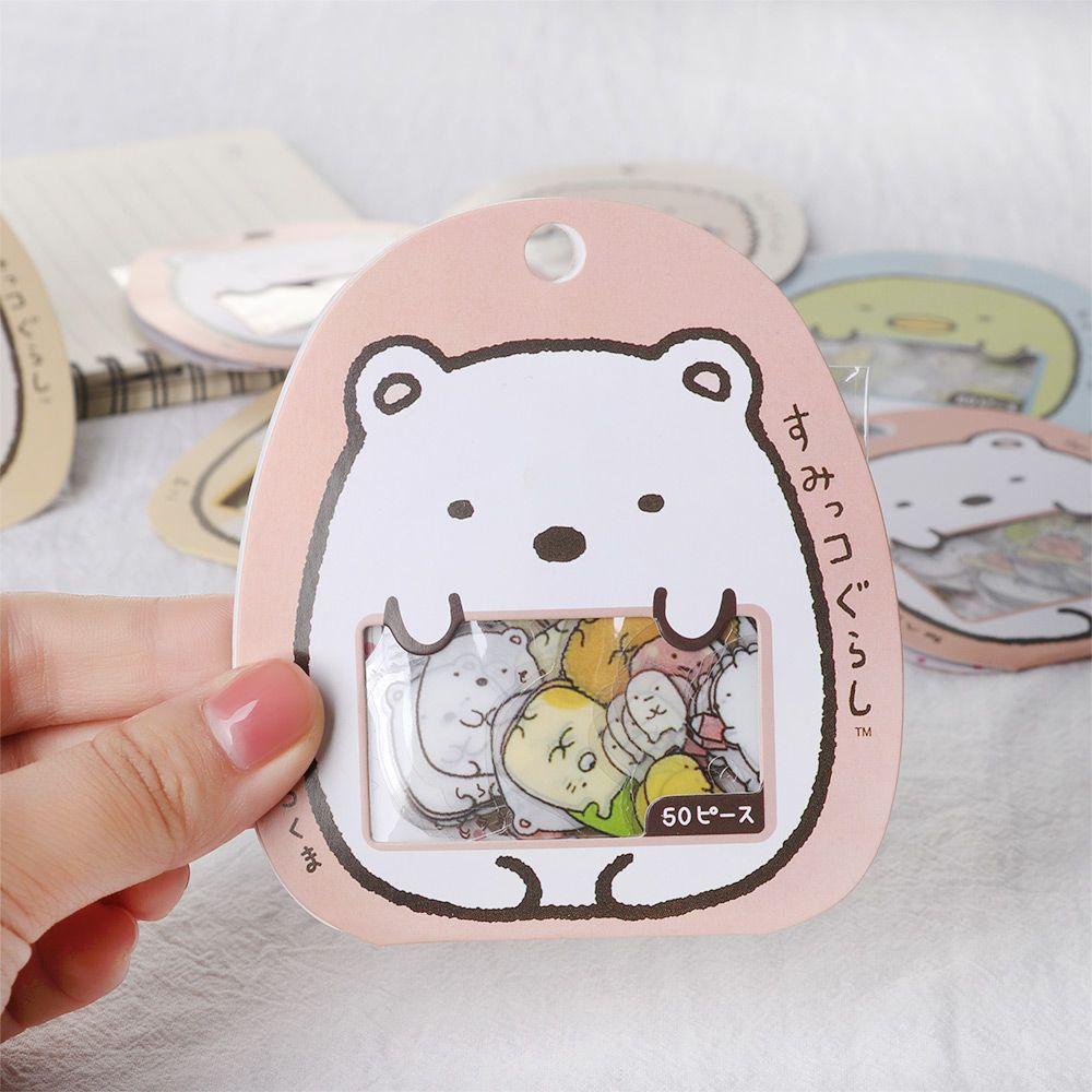 Set 50 Miếng Dán Trang Trí Họa Tiết Dễ Thương DIY