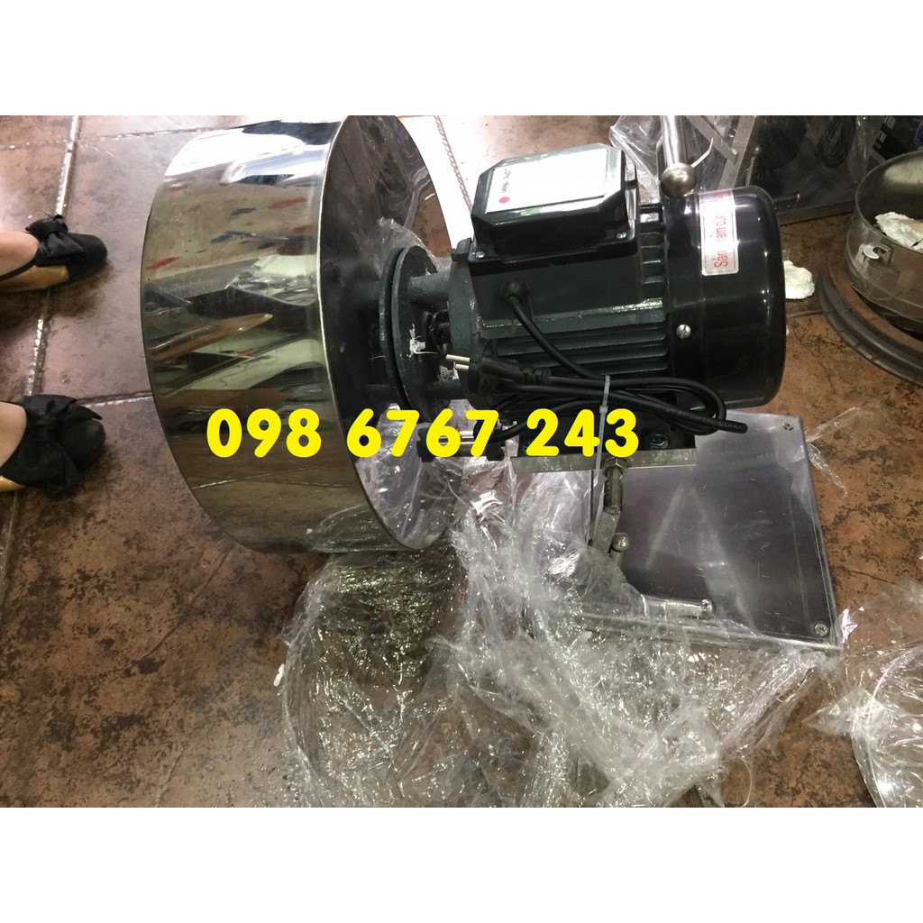 Máy xay giò chả bao đá mỗi mẻ 2kg motor 1.1kw