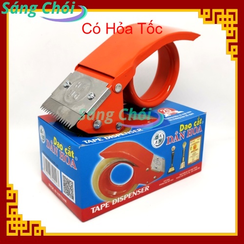 Dao Cắt Băng Keo 5F Sắt Cho Băng Keo OPP Cỡ 5cm 100yard - Dụng Cụ Cắt Băng Keo Cầm Tay