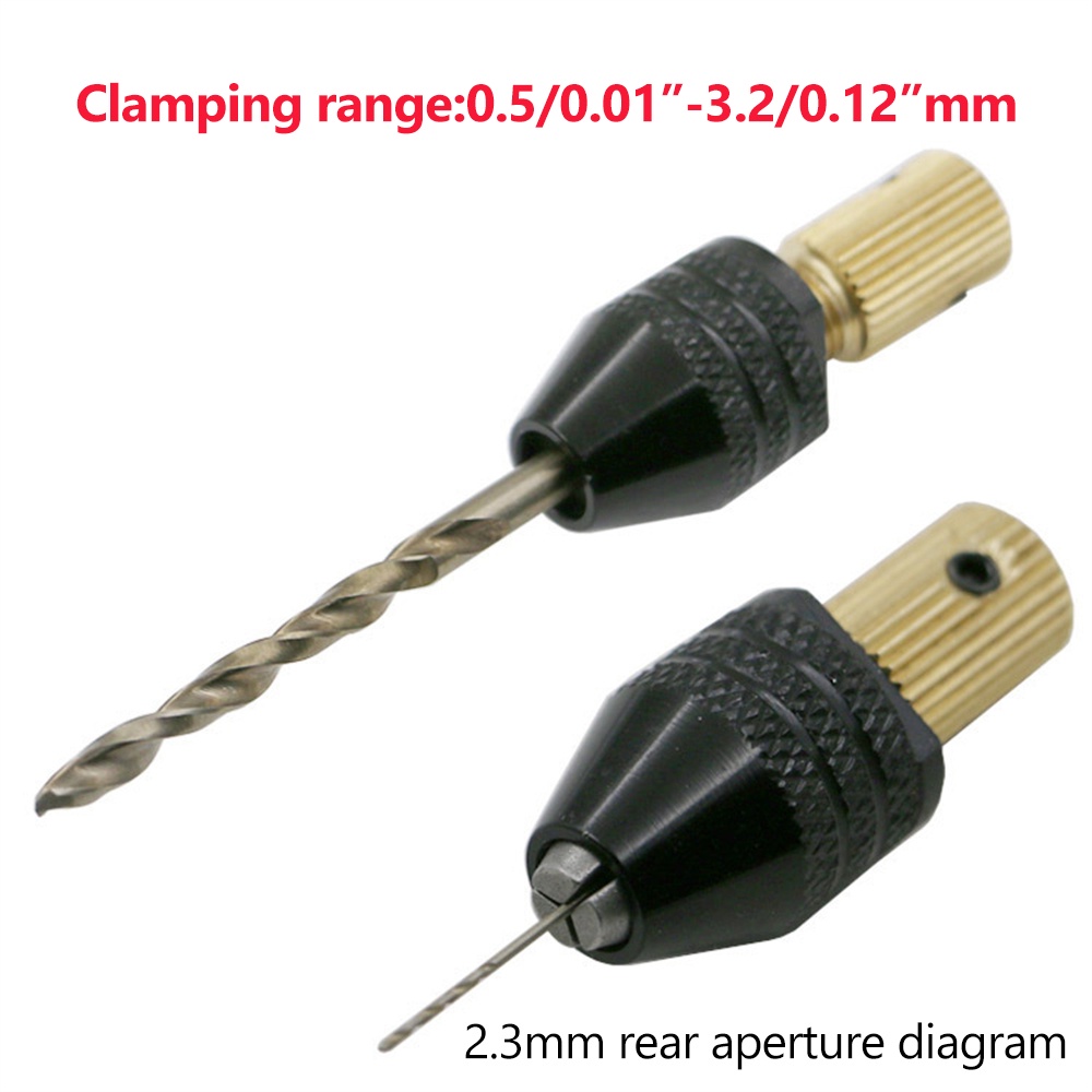 DIYMORE Đầu chuôi gắn lục giác 0.3-6.5mm 2.3mm 3.17mm gắn mũi khoan chất lượng cao