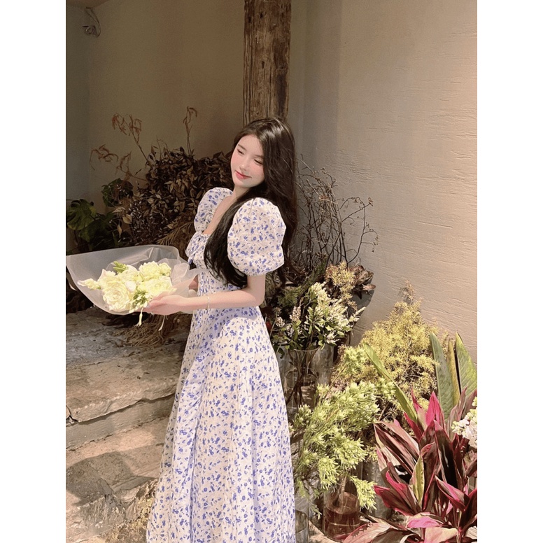 (MẪU MỚI) ĐẦM LỤA NỮ XẺ ĐÙI DÁNG DÀI TIỂU THƯ CÔNG CHÚA HÀNG THIẾT KẾ CỰC XINH PU HHP FASHION