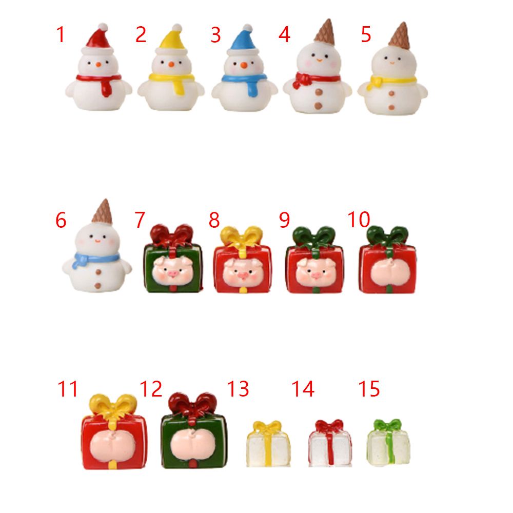 Đồ trang trí Người Tuyết Mini Trang Trí Giáng Sinh/ Năm Mới DIY