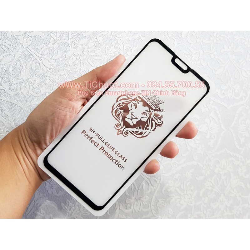 Kính cường lực Huawei Y9 2019 FULL Màn,FULL KEO Silicon