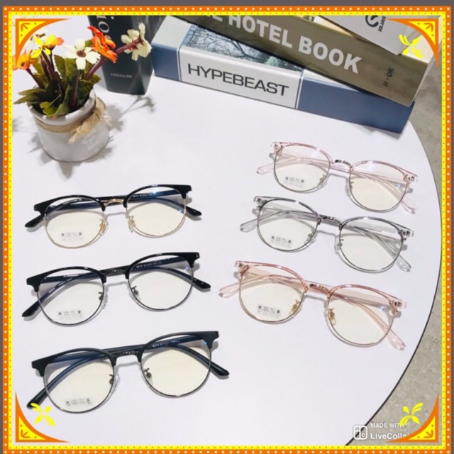 MẮT KÍNH GIẢ CẬN GỌNG LYLY 6214 HÀN QUỐC M350 SIÊU ĐẸP | BigBuy360 - bigbuy360.vn