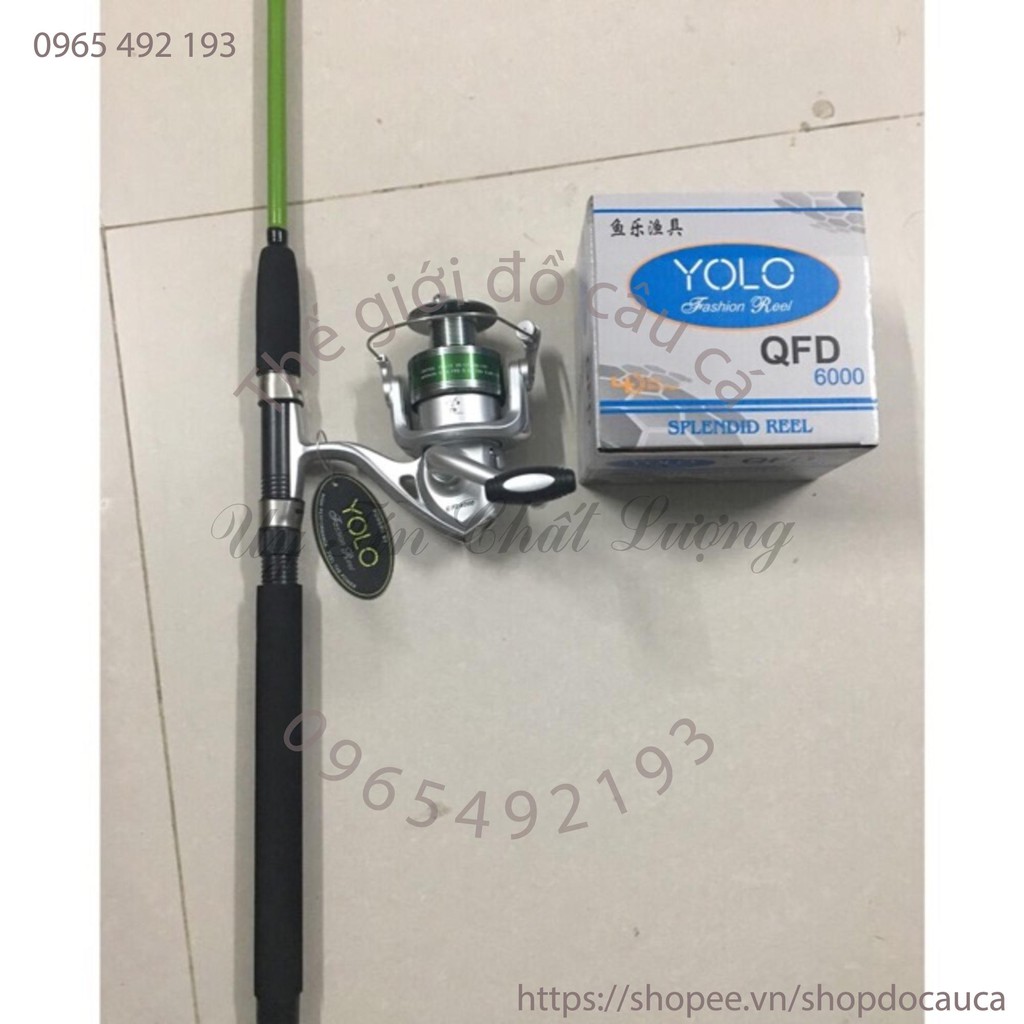 Combo cần lure đặc và máy 6000 ( rẻ vô địch )