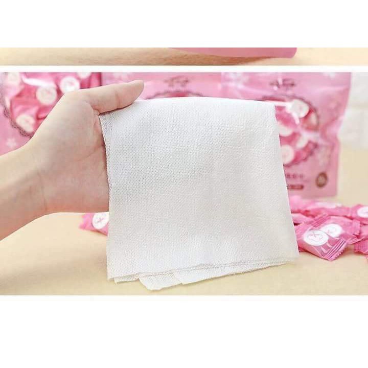 Set 30 khăn giấy dạng nén nhỏ gọn