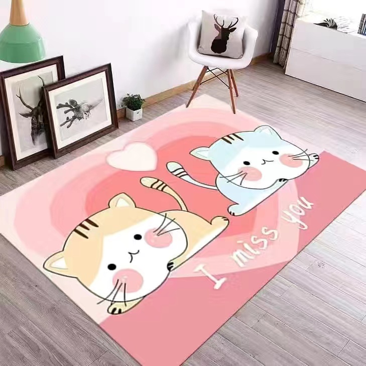 Phong cách Hàn Quốc thảm/công chúa thảm/giường giường thảm/dễ thương thảm/phim hoạt hình thảm