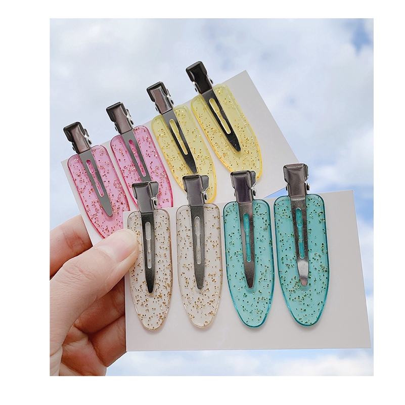 Set 4 Kẹp Tóc Trong Suốt Tiện Dụng Cho Nữ
