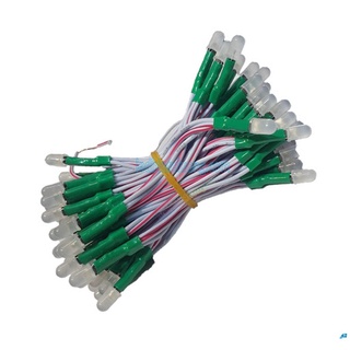 ( Gói 5 con) Đèn LED ruồi 5V / 12V - Xanh lá